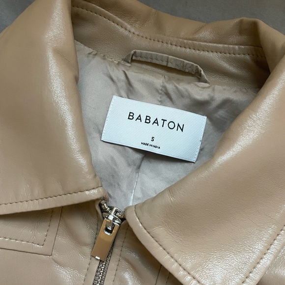 Aritzia Leather Jacket - Picture 5 of 6